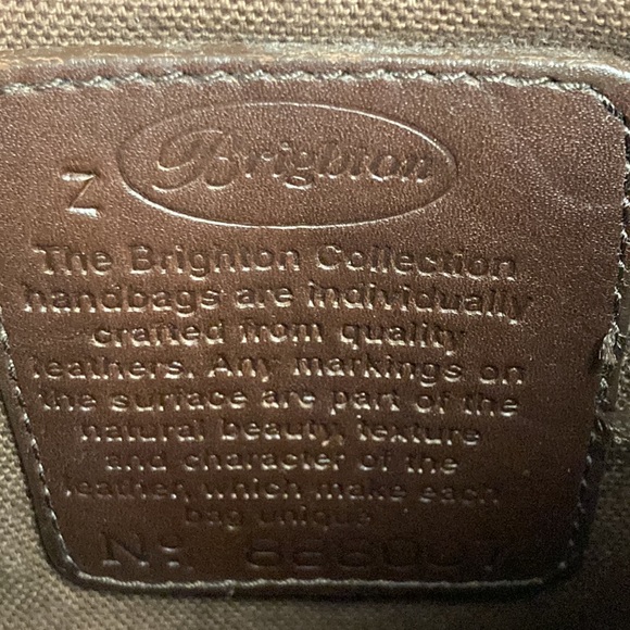 Brighton Alligator Embossed Leather Purse #888007 - Picture 6 of 10